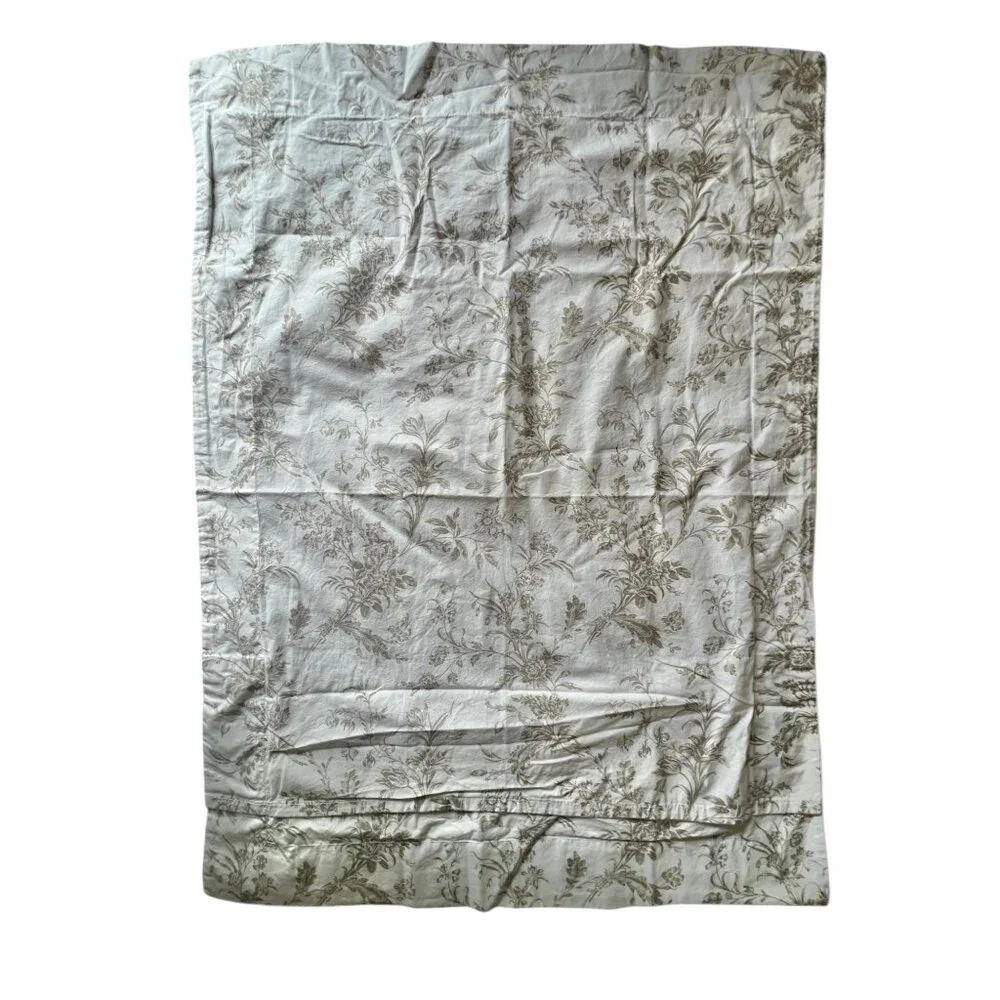 Ikea Floral queen Pillow Sham 34